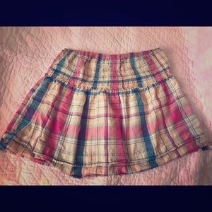 Checkered print ladies tube top